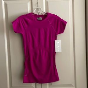 Athlete finish fast short sleeve athletic shirt - pink